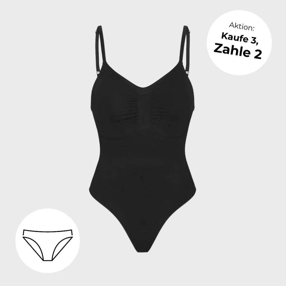Bodysuit mit Push & Slip